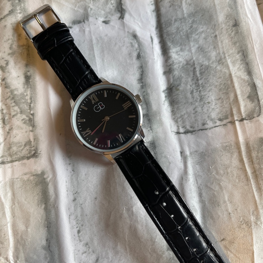 Leather GB Watch Co boys watchm